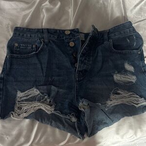 Trendy Ripped Jean Shorts for Women